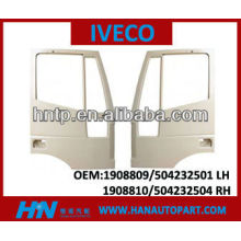 De calidad superior IVECO TRUCK BODY PARTS puerta de acero de camión iveco 1908809/504232501 LH 1908810/504232504 RH